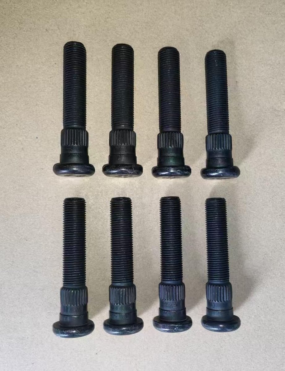 Wantone Racing 8pcs 9 16-18 Serrated Wheel Stud Bolts 610-563 3 0 In Uhl Replacement For 1977-1986 Chevrolet K30 Pickup Gmc K35