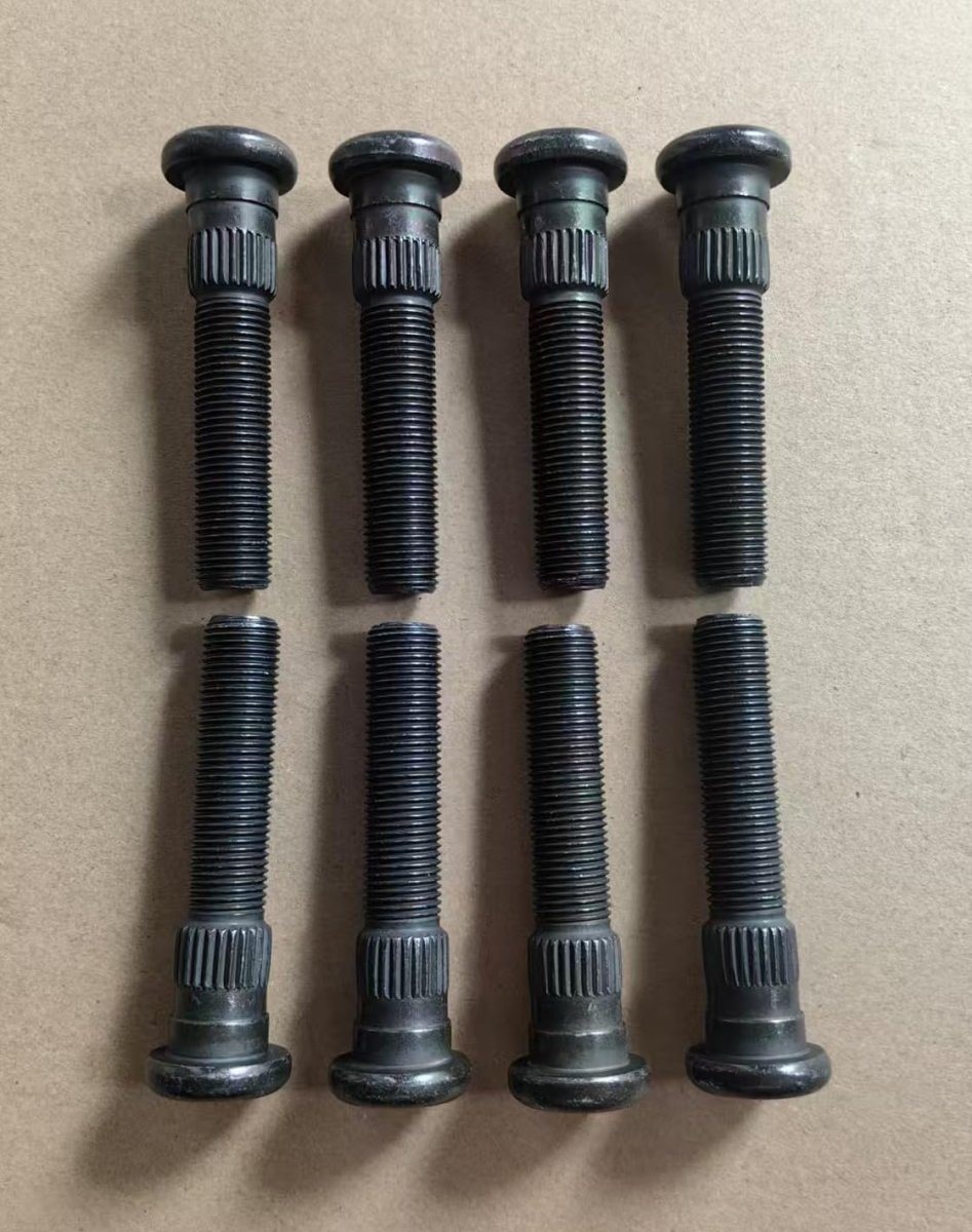 Wantone Racing 8pcs 9 16-18 Serrated Wheel Stud Bolts 610-563 3 0 In Uhl Replacement For 1977-1986 Chevrolet K30 Pickup Gmc K35