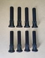 Wantone Racing 8pcs 9 16-18 Serrated Wheel Stud Bolts 610-563 3 0 In Uhl Replacement For 1977-1986 Chevrolet K30 Pickup Gmc K35