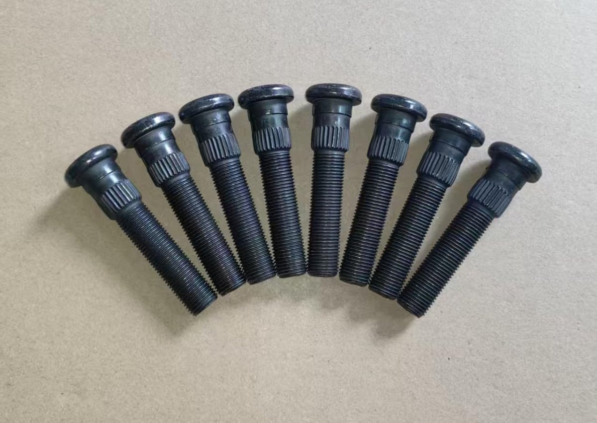 Wantone Racing 8pcs 9 16-18 Serrated Wheel Stud Bolts 610-563 3 0 In Uhl Replacement For 1977-1986 Chevrolet K30 Pickup Gmc K35