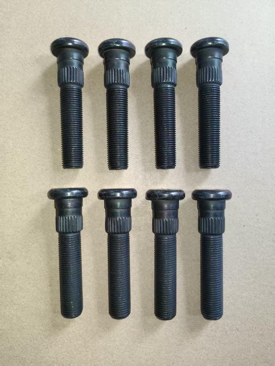 Wantone Racing 8pcs 9 16-18 Serrated Wheel Stud Bolts 610-563 3 0 In Uhl Replacement For 1977-1986 Chevrolet K30 Pickup Gmc K35