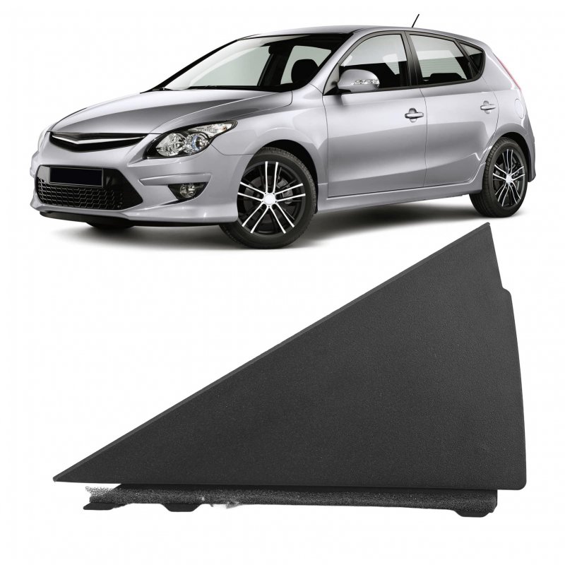 Door Outside Triangle Molding Rear Left 83840 2l000 Shockproof Replacement For Hyundai I30 Sedan 2008 To 2011