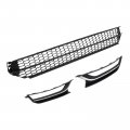 Topteng Front Lower Grille Fog Light Cover Grill Fit For Vw Passat 2012-2015
