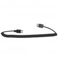 Coiled Extension Cable Type J Male To Mini Connector 5 Ft Length Ao-93785-10 For Remote Temperature Sensor Applications Ansi 