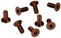 C R Laurence A612abc0 Crl Antique Brushed Copper 6 Mm X 12 Cover Plate Flat Allen Head Screws 