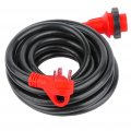 Ocpty Rv Cord 30amp Extension 25foot Heavy Duty Cords With Twist Lock Connector For Trailer Camper Motorhome