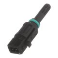 Intake Air Temperature Sensor For Bmw 325i 325xi 2001 2002 2003 2004 2005 Black Plug In Connector Direct Mounting Type Blade