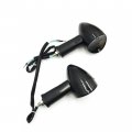 Httmt Mt303-014- Universal Motorcycle 12v Turn Signal Light Indicator Blinker Black For H-d Us 
