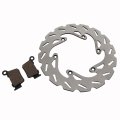 Rear Brake Pads And Rotor Disc For Ktm 500 Exc Six Days 2016 Semi Metallic Stainless Steel Sport Kit