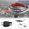 48 In Arrow Led Tailgate Light Bar Strip For Trucks Sequential Turn Signal Strobe Brake And Running Tail Kit Red Amber Yellow 