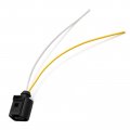 Hoypeyfiy Female Electrical Harness Connector 2 Pin Pigtail Plug Replacement For Jetta Golf Mk4 Mk5 Beetle 1j0973702