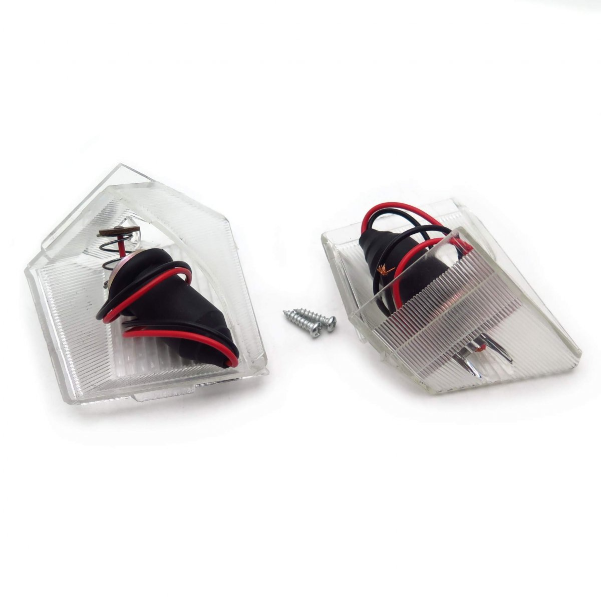 Clear Turn Signal Lens For 1994 To 2007 Kawasaki Ninja Ex250 Front Waterproof Replacement Lenses Smt-mt274-001-cl