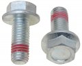 H17011 Professional Grade Disc Brake Caliper Bracket Mounting Bolt Rear Anchor Plate Metal Machined Finish One Size 