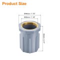 1 Pcs 18 Inch Faucet Nut Fixed Base Plastic Fixing Tap Fastener Assembly For Kitchen Grey