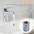 1 Pcs 18 Inch Faucet Nut Fixed Base Plastic Fixing Tap Fastener Assembly For Kitchen Grey