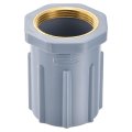 1 Pcs 18 Inch Faucet Nut Fixed Base Plastic Fixing Tap Fastener Assembly For Kitchen Grey 