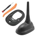 Hoypeyfiy Roof Antenna Mount Base Kit For Mini Cooper Includes Short Sport Rubber Gasket R55 2007-2014 R56 1 6l Replaces 