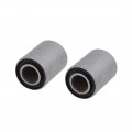 X Autohaux 2 Pcs 12mm Inner Dia Gray Motorcycle Shaft Bearing Damper Bush For Cg125