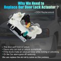 Rear Right Side Power Door Lock Actuator Motor For Jeep Wrangler Jk 2007-2018 04589022ae 04589022ad 04589022ah 04589022ac