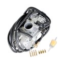 Carburetor Carb With Air Filter Replacement For Crf150r 2007-2009 Silvery 