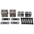 Trailer Axle Hanger Kit 2000-7000lbsss Suspension Axle Bolt For Vehicles Trailers Double Eye Trailer Leaf Sprinaxle Hanger Kit 