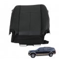 Wflnhb Artificial Leather Front Driver Side Bottom Seat Cover Black Replacement For Expedition 2007-2014