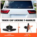 Matching Set T Handle Lock Replacement Kit For Truck Camper Shell Cap And Tonneau Covers L R Pair With 4 Keys Dust Alloy Steel