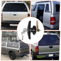 Matching Set T Handle Lock Replacement Kit For Truck Camper Shell Cap And Tonneau Covers L R Pair With 4 Keys Dust Alloy Steel 