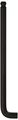 Bondhus 16513 5 16 Stubby Ball End Tip Hex Key L-wrench With Proguard Finish Tagged And Barcoded Long Arm 