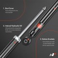 A-premium Rear Pair 2 Struts Shock Absorber Compatible With Ford Fiesta011-2019 Mazda 2 2011-2014 Driver And Passenger Side