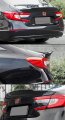 Painted Black Pearl Finish Jdm Mcx Highkick Duckbill Trunk Lid Spoiler Compatible With 2018-2022 Honda Accord