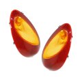 Tail Light Assemblies For Chrysler Pt Cruiser 2001 To 2005 Driver And Passenger Side Pair Ch2800145 Ch2801145 5288743ag 