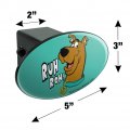 Scooby-doo Ruh Roh Oval Tow Trailer Hitch Cover Plug Insert