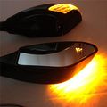 Motorcycle Gloss Black Integrated Led Turn Signal Side Mirrors For Suzuki Gsxr 600 750 1000 1100 Hayabusa Gsfs 1200 1200s