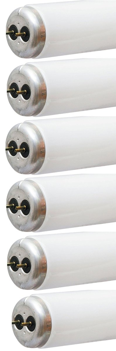 Ge Kitchen Bath Light Bulbs T12 Tube 30 Watt 36-inches G13 2-pin Base Warm White 6 Pack