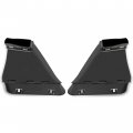 Hood Scoop Vent Pair For 2008 2009 2010 2011 2012 2013 2014 Dodge Challenger Rt Srt Srt8 Sxt Se Replace Part Number 55399338ab