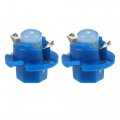 X Autohaux 10pcs Dc 12v T5 B8 4d Led Dashboard Light Blue For Car Internal