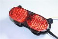 Hongk- Led Tail Light Compatible With Kawasaki Ninja Zx-6r Zx600 Zx-9r Zx900 Zr-7s Zzr600 Smoke B01bn0mt72
