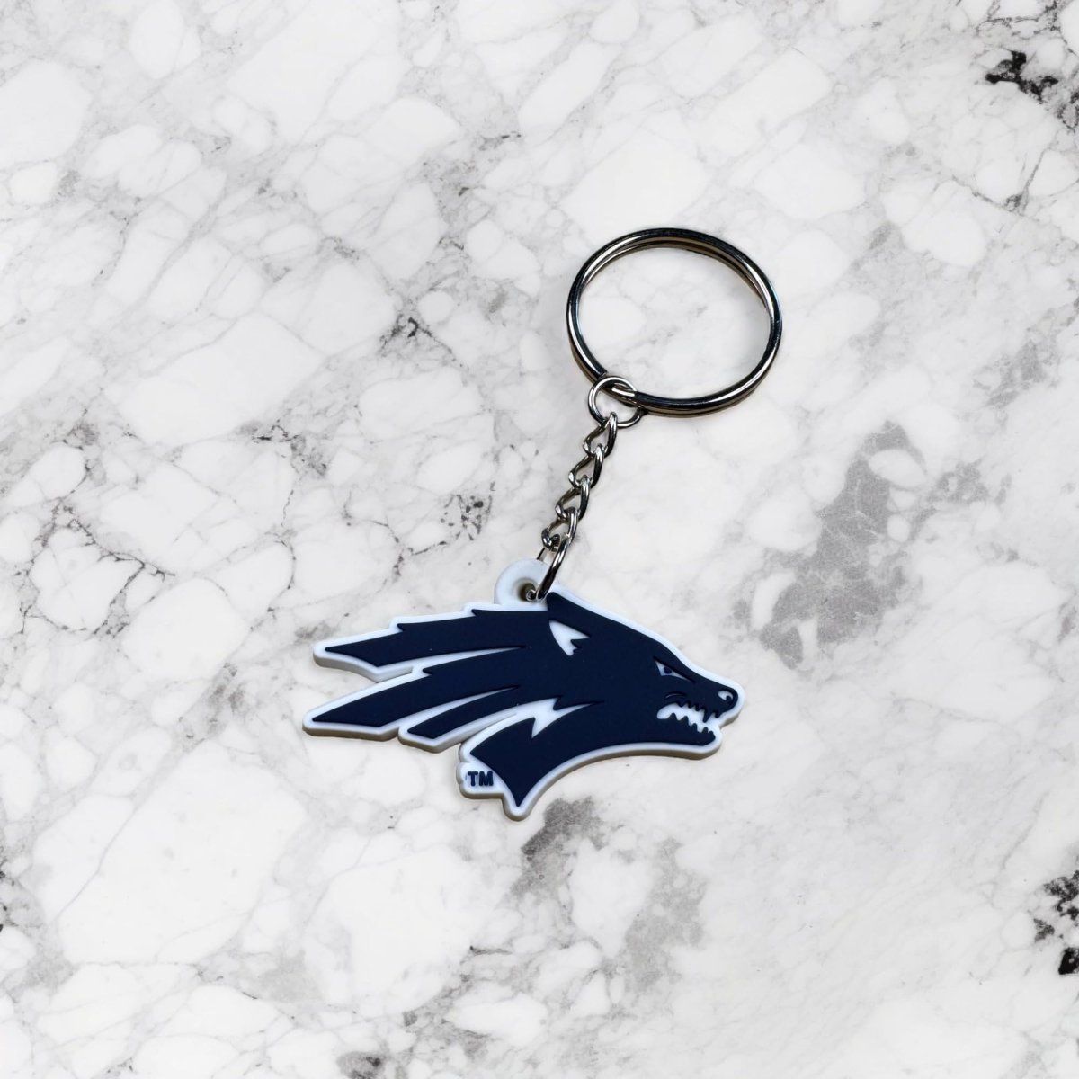 Desert Cactus University Of Nevada Reno Pvc Keychain Unr Wolf Pack Bag Tag Backpack Car Gift Souvenir Key Ring Pvc A