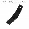 Uxcell 8pcs 135 Degree Angle Aluminum Profile Corner Brackets Brace Joint Connectors For 3030 Series Black