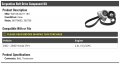 Serpentine Belt Drive Component Kit Compatible With 2002-2006 Honda Cr-v 2 4l 4-cylinder Gas