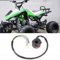 Qiilu Replacement Motorcycle Switch 22mm Left Handbar Start Kill On-off Light Fit For 50cc-110cc Atv Quad Black