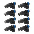 8x Fuel Injector Nozzle 4 Holes Fj19 12613412 For 2010-2018 Chevrolet Silverado 3500 Hd 8 Cyl 0l 8 6 Flex