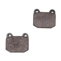Disc Brake Pads For Tesla Roadster 2008 2009 2010 2011 Low Metallic Friction Material Front Position 2 57 Inner Height 3 02 In