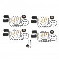 Gzyf Carburetor Carb Repair Rebuild Kit Replacement For Honda Goldwing Gl1100 1980-1983 Gl1100a Aspencadea 1982-1983 Gl1100i