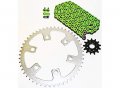 Fits Honda Crf450 R Green Non O Ring Chain And Sprocket 14 53 120l