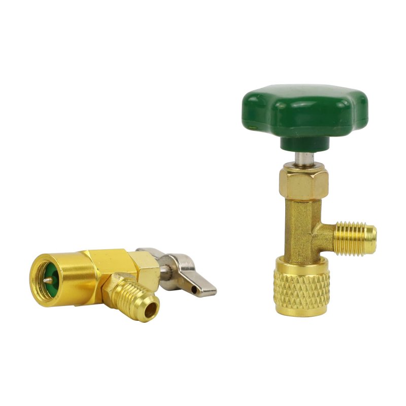 Actecmax Wisepick R290 And R600a Charging Hose Gauge Set With 1 2 Acme Can Tap