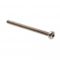 Prime-line Machine Screws Metric Pan Head Phillips Drive M3-0 5 X 40mm Grade A2-70 Stainless Steel 10 Pack 