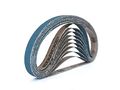 1 2 X 18 In Sanding Belts 60 Grit 24 Pack Zirconia Band File For Metal Wood Marine And Composites Professional Grade Air Belt