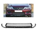 Front Lower Bumper Grille For 2013 2015 Honda Accord Replacement 71103t2aa00 Ho1036114 Black Polypropylene Plastic Cb-2319 